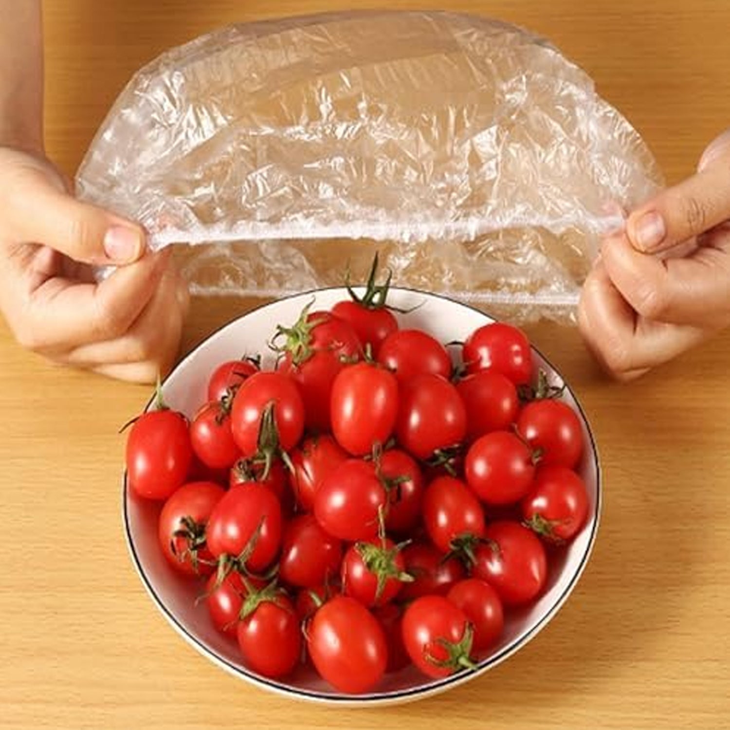 Disposable Elastic Food Storage Covers Bag (100 Pcs Set  Small) Disposable Elastic Food Storage Covers Bag (100 Pcs Set  Small)